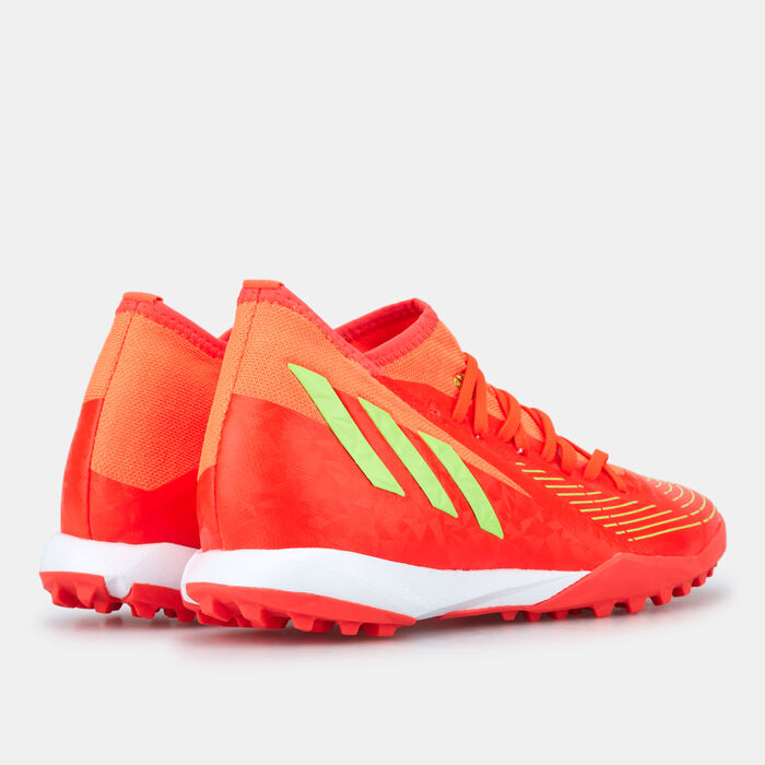 adidas Men's Predator Edge.3 Turf Ground Football Shoes Red image number 2