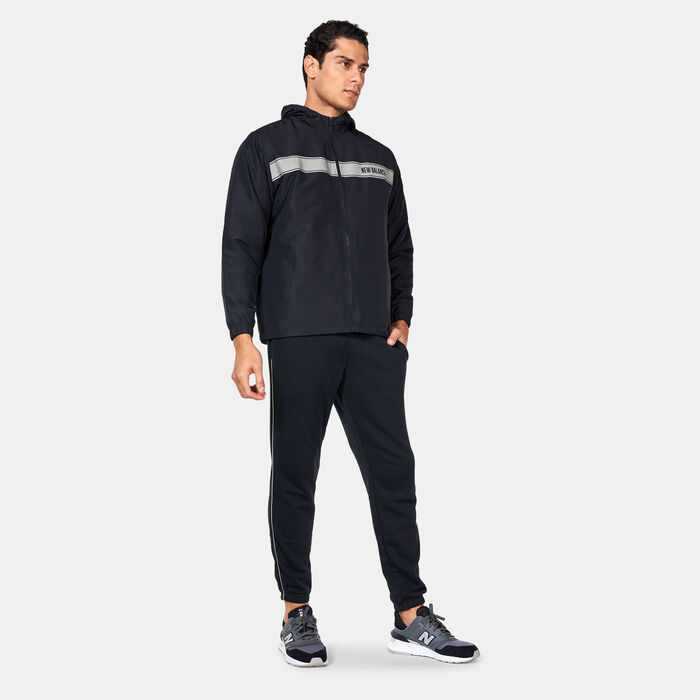 New Balance Men's Sport Coaches Jacket Black image number 2