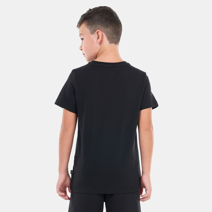 PUMA Kids' Essentials+ Camo Logo T-Shirt Black image number 1