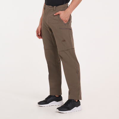 The North Face Men's Exploration Convertible Pants Brown The North Face Men's Exploration Convertible Pants Brown
