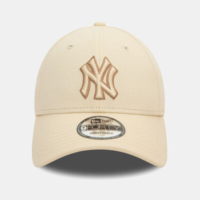 New Era Men's MLB New York Yankees Team Outline 9FORTY Cap Beige