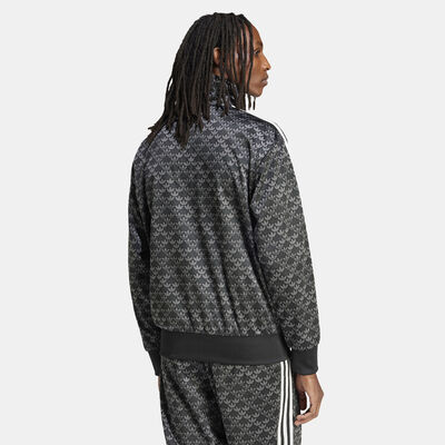 adidas Originals Men's Firebird Classic Mono Track Top Black