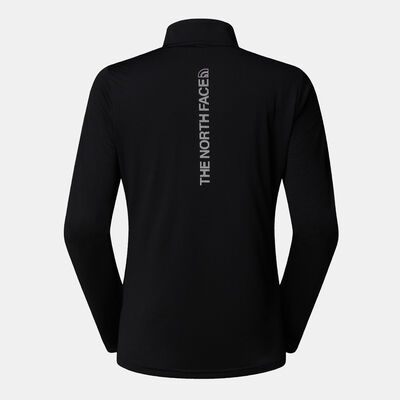 The North Face Women's Flex Graphic 1/4-Zip Training Top Black The North Face Women's Flex Graphic 1/4-Zip Training Top Black