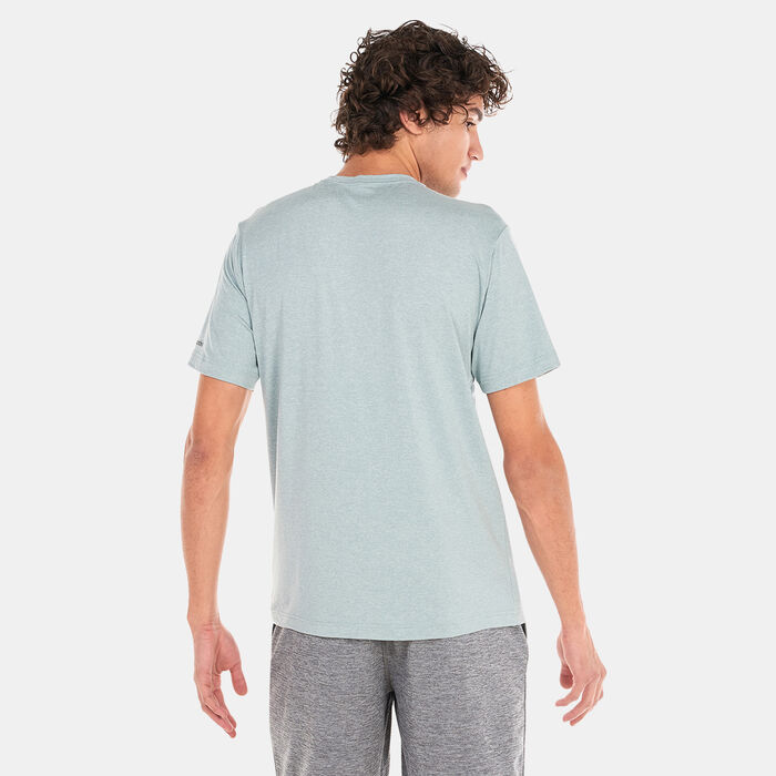Columbia Men's Tech Trail Front Graphic T-Shirt Green Columbia Men's Tech Trail Front Graphic T-Shirt Green image number 1