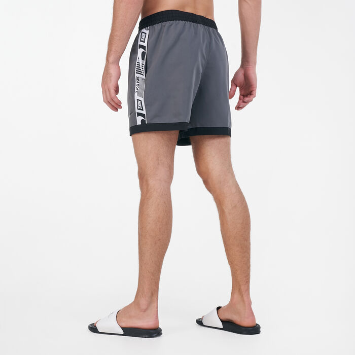 Nike Swim Men's Funfetti Racer 5-Inch Swimming Shorts Black image number 1