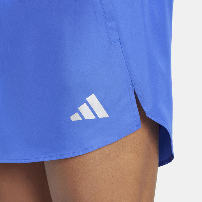 adidas Men's Run It Shorts Blue image number 4