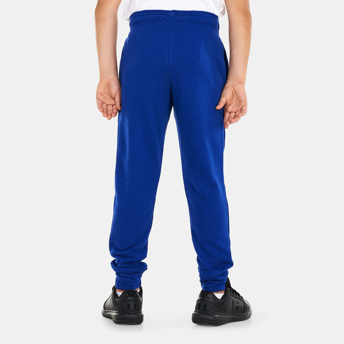 Under Armour Kids' Rival Terry Joggers Blue image number 1