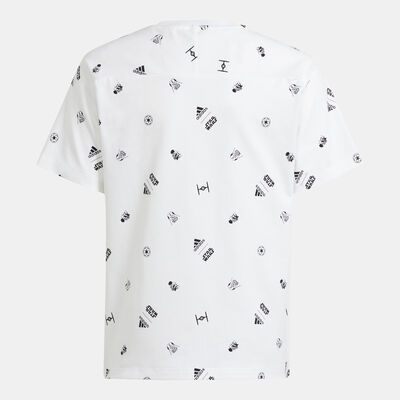 adidas Kids' Star Wars Z.N.E T-Shirt White adidas Kids' Star Wars Z.N.E T-Shirt White