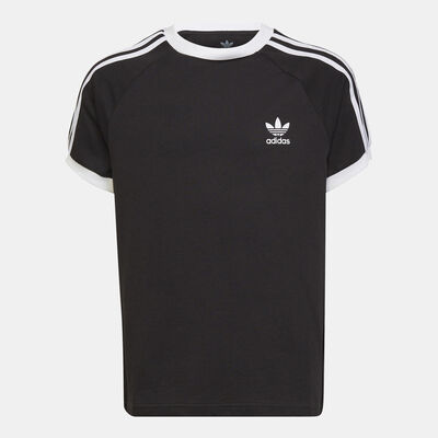 adidas Originals Kids' Adicolor 3-Stripes T-Shirt Black