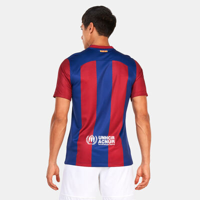 Nike Men's FC Barcelona Stadium Dri-FIT Home Jersey -2023/24 Blue