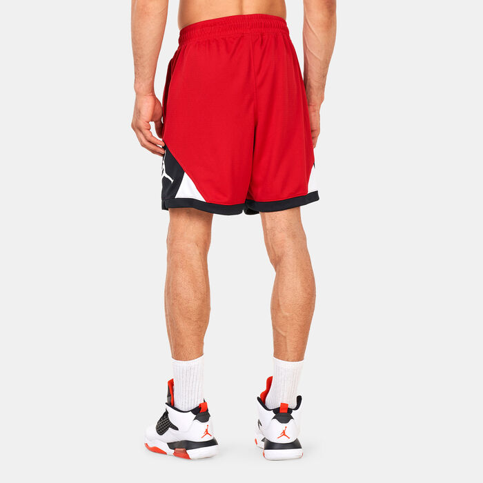 Jordan Men's Air Jordan Dri-FIT Diamond Shorts Red image number 5