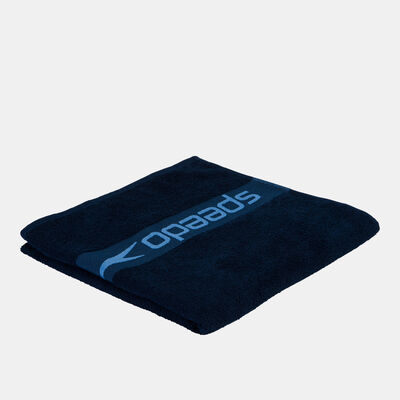 Speedo Border Towel Blue Speedo Border Towel Blue