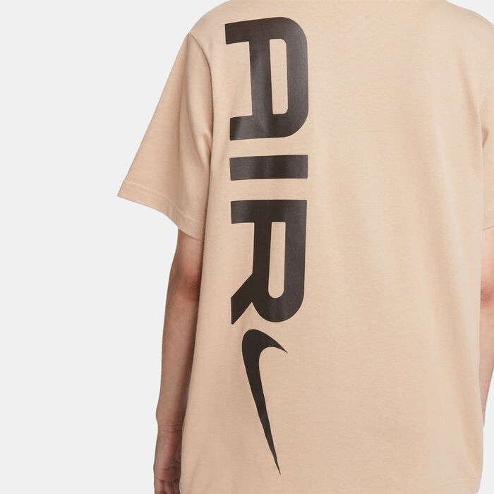 Nike Women's Sportswear Air T-Shirt Beige Nike Women's Sportswear Air T-Shirt Beige image number 3