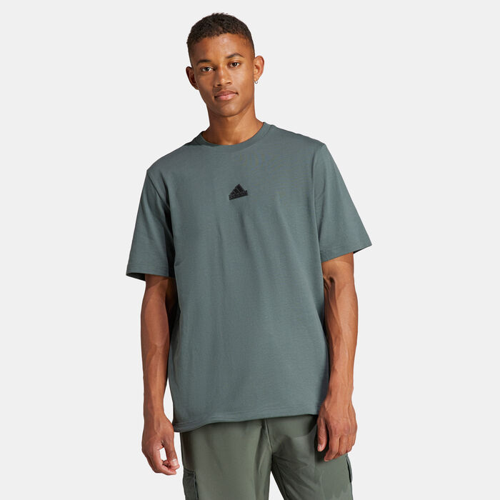 adidas Men's City Escape T-Shirt Grey adidas Men's City Escape T-Shirt Grey image number 0