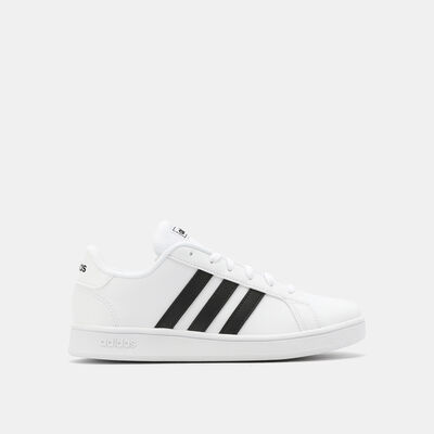 adidas Kids' Grand Court Shoe (Younger Kids) White adidas Kids' Grand Court Shoe (Younger Kids) White