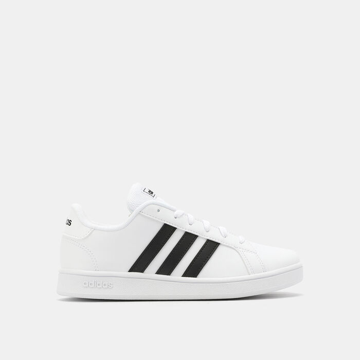 adidas Kids' Grand Court Shoe (Younger Kids) White adidas Kids' Grand Court Shoe (Younger Kids) White image number 1