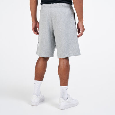 Nike Men's Sportswear Just Do It Fleece Shorts Grey
