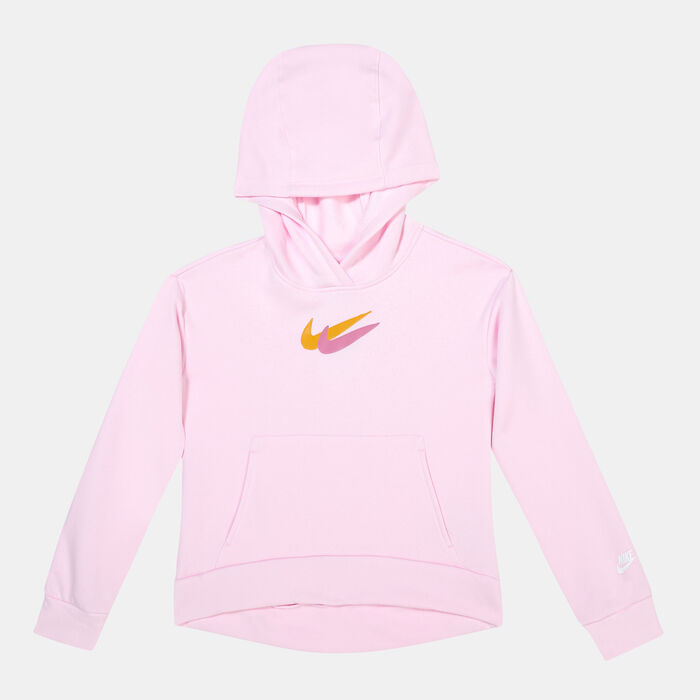 Nike Kids' Sportswear Fleece Hoodie (Older Kids) Pink Nike Kids' Sportswear Fleece Hoodie (Older Kids) Pink image number 0