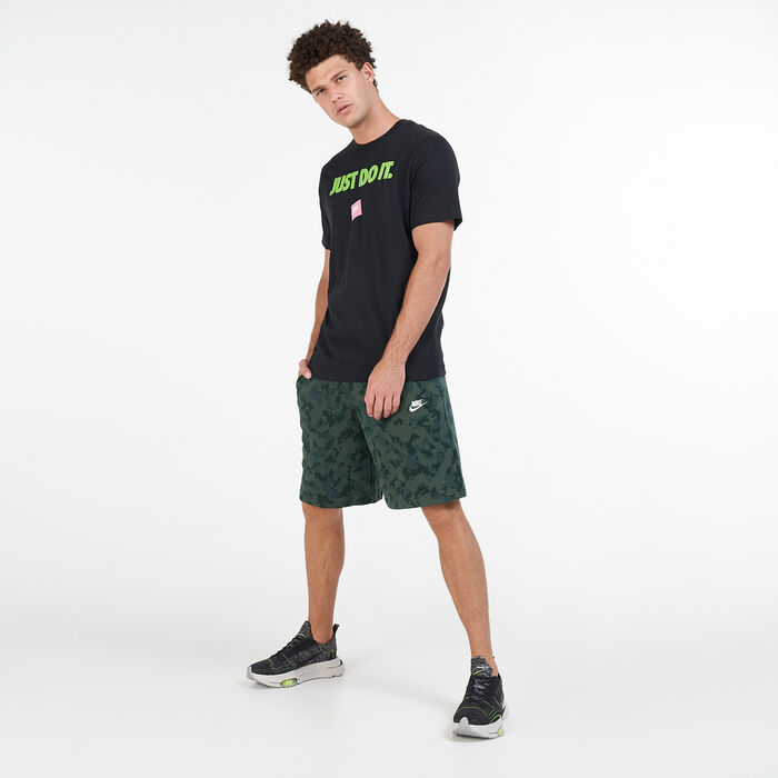 Nike Men's Sportswear Club Shorts Green Nike Men's Sportswear Club Shorts Green image number 2