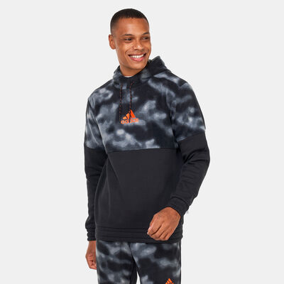 adidas Men's Polar Fleece Nature Hoodie Black adidas Men's Polar Fleece Nature Hoodie Black