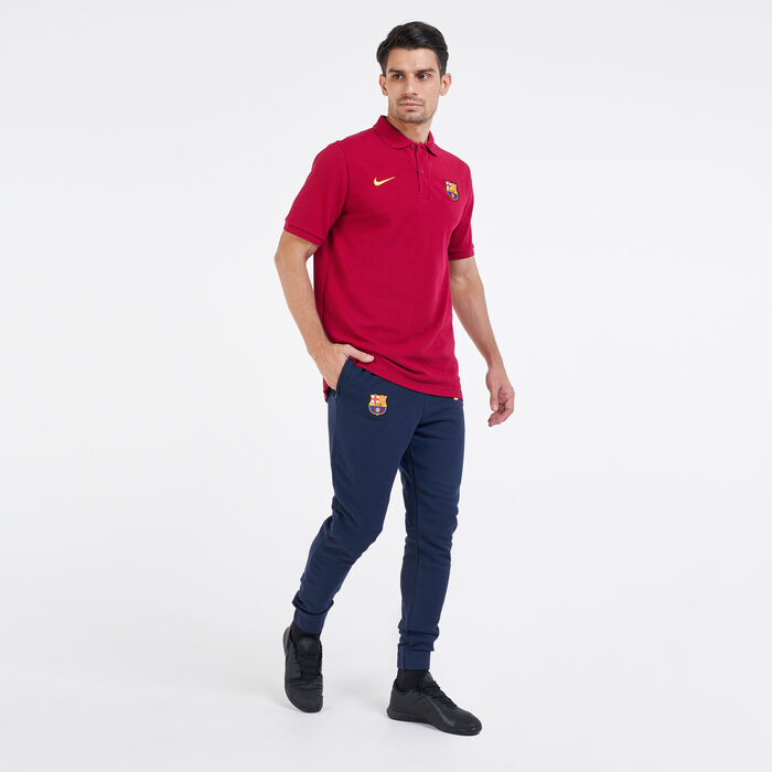 Nike Men's F.C. Barcelona Fleece Pants Blue Nike Men's F.C. Barcelona Fleece Pants Blue image number 2