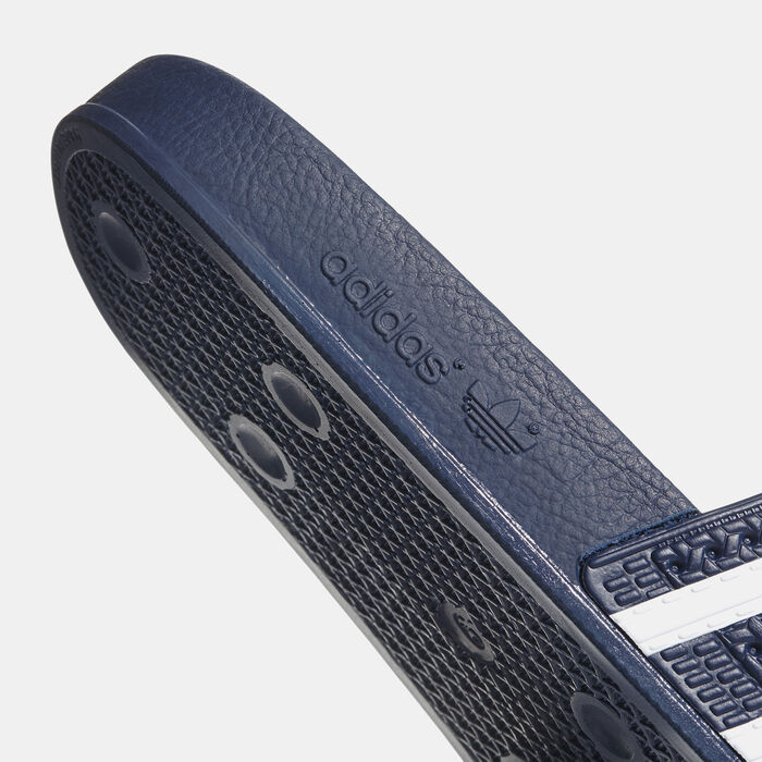 adidas Originals Men's Adilette Slides Blue adidas Originals Men's Adilette Slides Blue image number 5