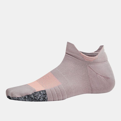 Under Armour Women's Breathe Tab No-Show Socks (3 Pairs) Grey