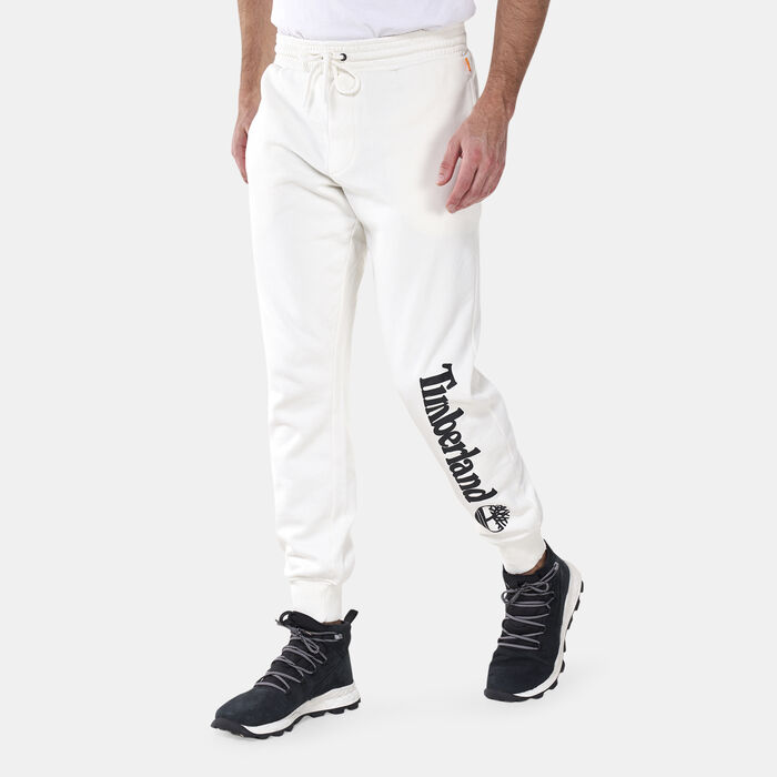 Timberland Men's Logo Sweatpants White Timberland Men's Logo Sweatpants White image number 0