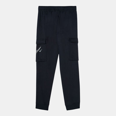 Nike Kids' Sportswear Fleece Cargo Trousers (Older Kids) Black