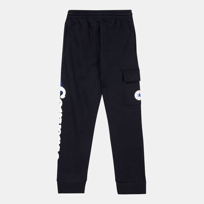 Converse Kids' Into The Wild Cargo Sweatpants Black