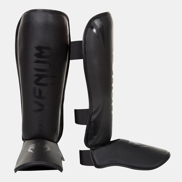Venum Challenger Standup Shin Guards Black Venum Challenger Standup Shin Guards Black image number 0