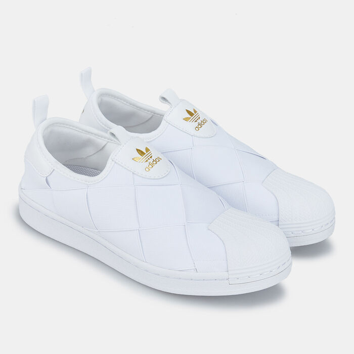 adidas Originals Women's Superstar Slip-On Shoe White adidas Originals Women's Superstar Slip-On Shoe White image number 2