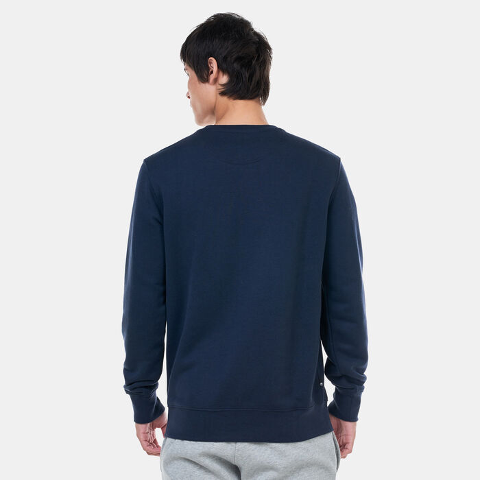 Timberland Men's Refibra™ Technology Crew Sweatshirt Blue Timberland Men's Refibra™ Technology Crew Sweatshirt Blue image number 1