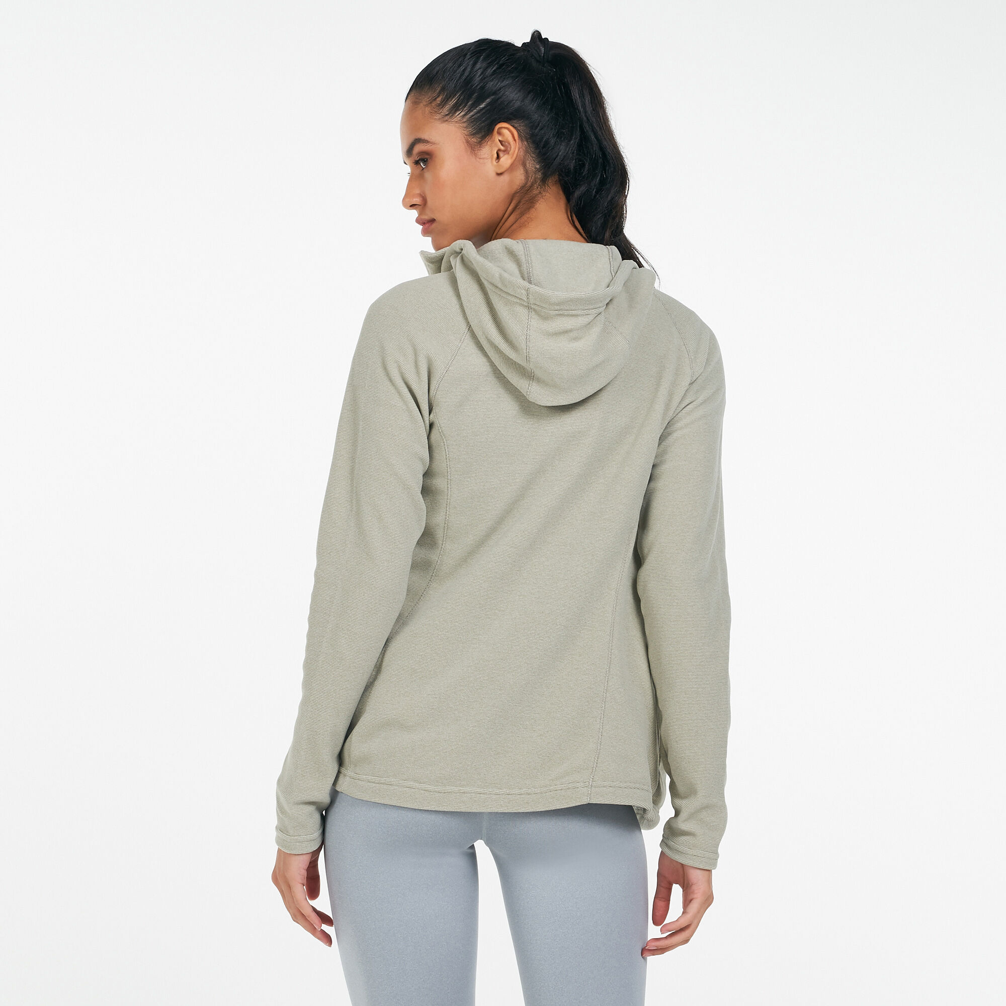Mezzaluna full top zip hoodie