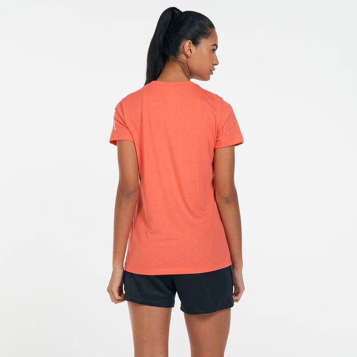 Nike Women's Sportswear T-Shirt Orange Nike Women's Sportswear T-Shirt Orange image number 1