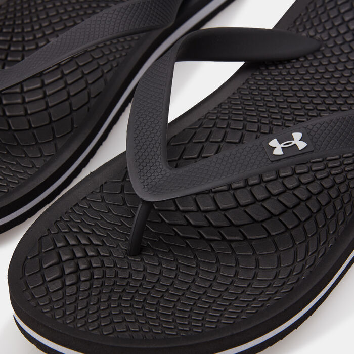 Under Armour Men's Atlantic Dune Slides Black Under Armour Men's Atlantic Dune Slides Black image number 2