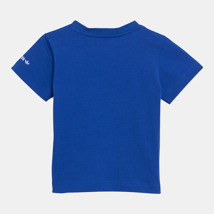 adidas Originals Kids' Adicolor T-Shirt Blue adidas Originals Kids' Adicolor T-Shirt Blue image number 1