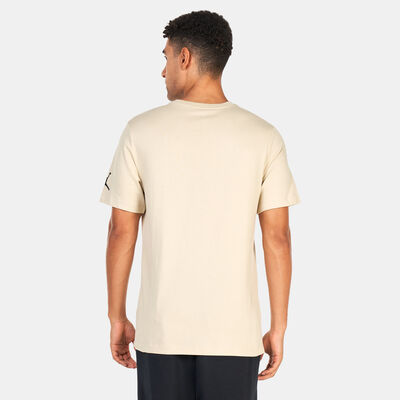 Jordan Men's Brand Festive T-Shirt Beige Jordan Men's Brand Festive T-Shirt Beige