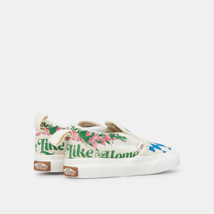 Vans Kids' Eco Theory Classic Slip-On Velcro Unisex Shoe (Baby and Toddler) Blue Vans Kids' Eco Theory Classic Slip-On Velcro Unisex Shoe (Baby and Toddler) Blue image number 2