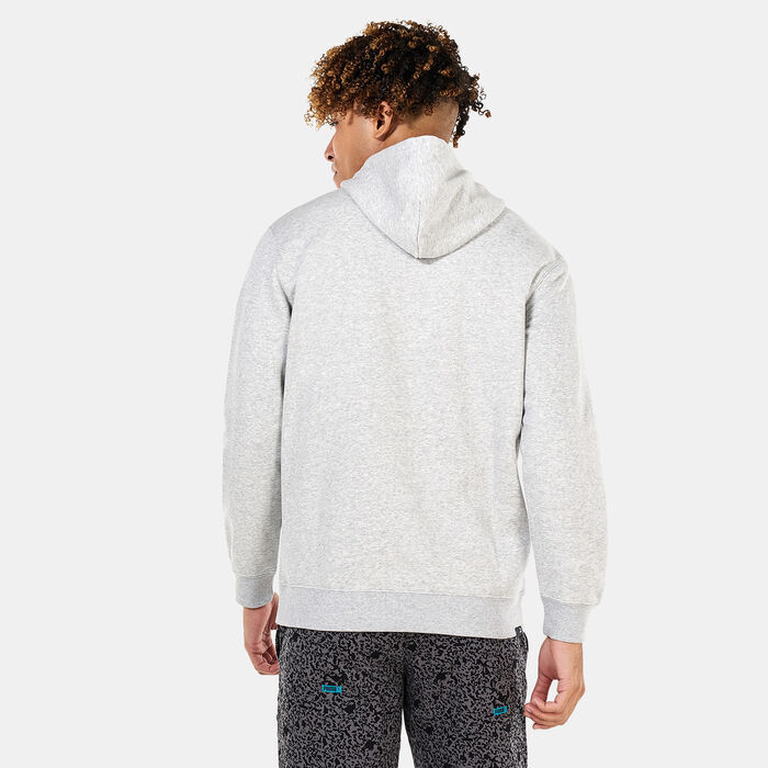 PUMA Men's Brand Love Hoodie Grey image number 1