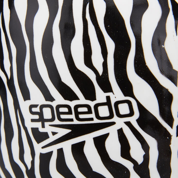 Speedo Slogan Print Swimming Cap Black image number 2