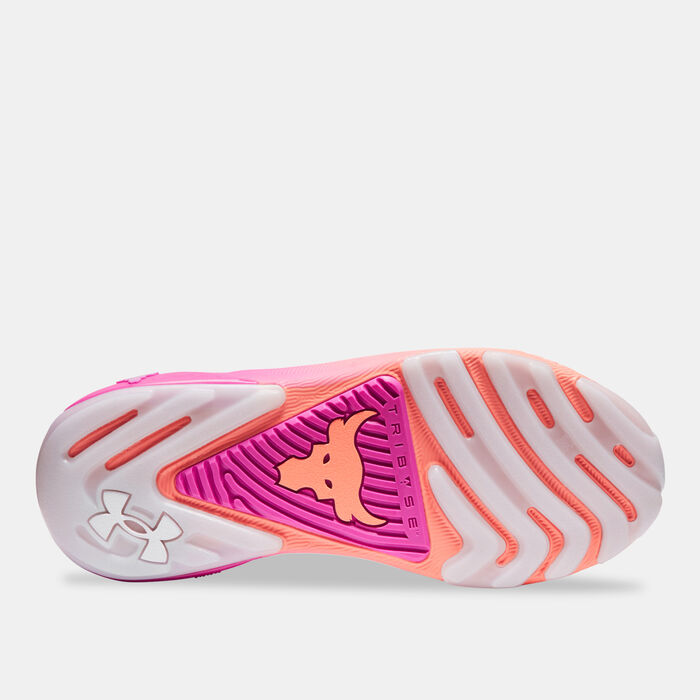 Under Armour Men's Project Rock 7 Training Shoes White Under Armour Men's Project Rock 7 Training Shoes White image number 3