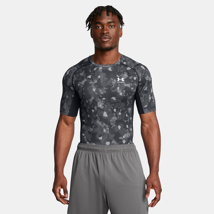 Under Armour Men's HeatGear Training Baselayer Top Black Under Armour Men's HeatGear Training Baselayer Top Black image number 0