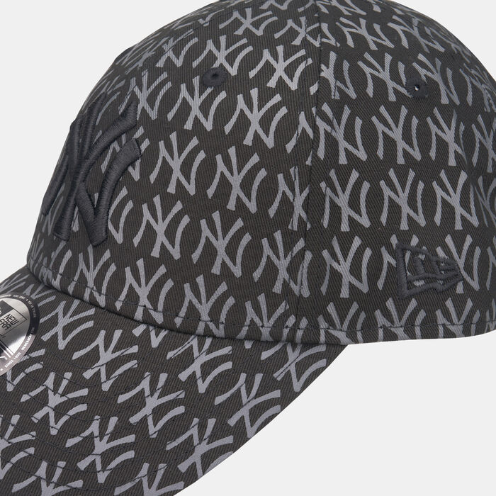 New Era Men's MLB New York Yankees Team Monogram 9FORTY Cap Black New Era Men's MLB New York Yankees Team Monogram 9FORTY Cap Black image number 2
