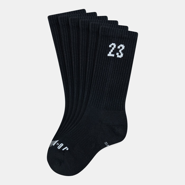 Jordan Essentials Crew Socks (3 Pairs) Black image number 0