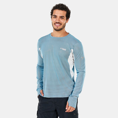 Columbia Men's Titan Pass™ 2.0 Technical Long Sleeve T-Shirt Blue