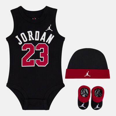 Jordan Kids' Air 23 Bodysuit (Baby and Toddler) Black Jordan Kids' Air 23 Bodysuit (Baby and Toddler) Black