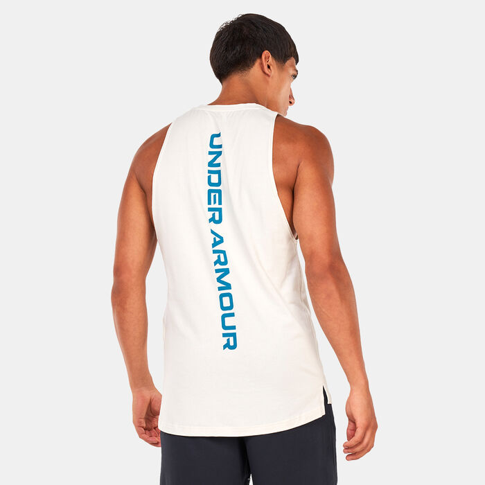 Under Armour Men's Baseline Cotton Tank Top Under Armour Men's Baseline Cotton Tank Top image number 1