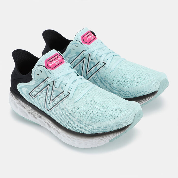 New Balance Women's Fresh Foam 1080v11 Shoes Blue New Balance Women's Fresh Foam 1080v11 Shoes Blue image number 1