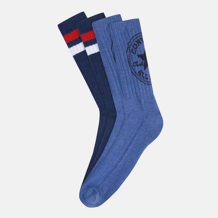 Converse Crew Socks (2 Pack) Multi Converse Crew Socks (2 Pack) Multi image number 0